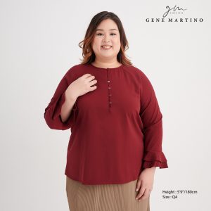 Gene Martino Yua Ruffle Blouse 046