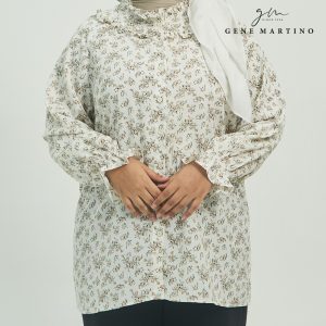 Gene Martino Chia Printed Blouse 063