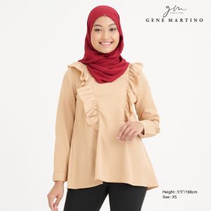 Gene Martino Breckia Ruffle Blouse 245