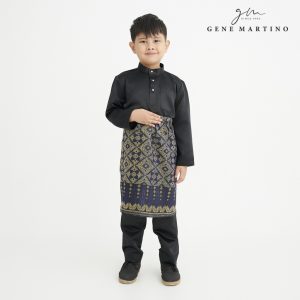 Gene Martino Ma’az Baju Melayu Slim Fit Sedondon – Kids 0032