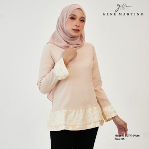 Gene Martino Tilla Emboss Blouse 191