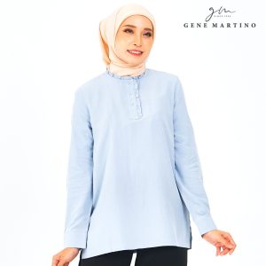Gene Martino Minji Ruffle Blouse 442