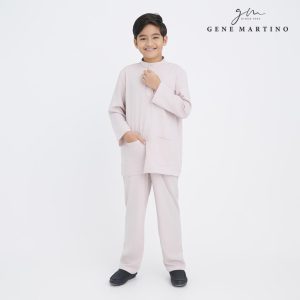 Gene Martino - Inshar Baju Melayu Modern Fit Sedondon – Junior 1279