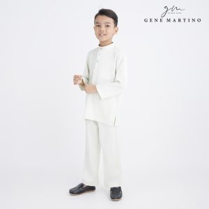Gene Martino - Hezri Baju Melayu Modern Fit Sedondon – Kids 1310